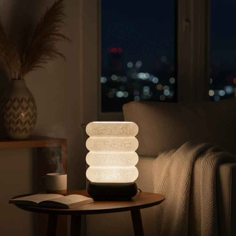 Basket Lamp – Modern Ambient Table Lamp (E27 | PLA)