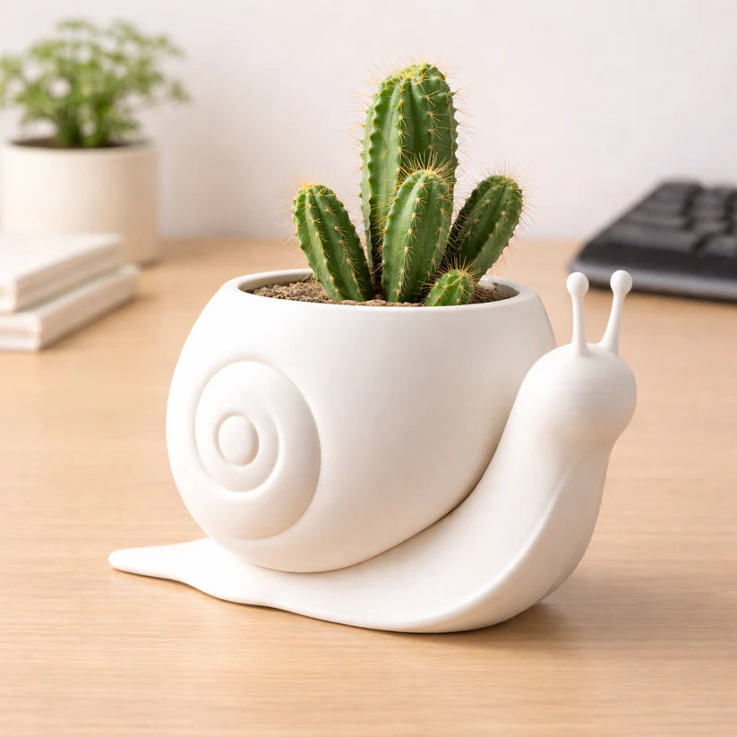 Snail Catus Planter