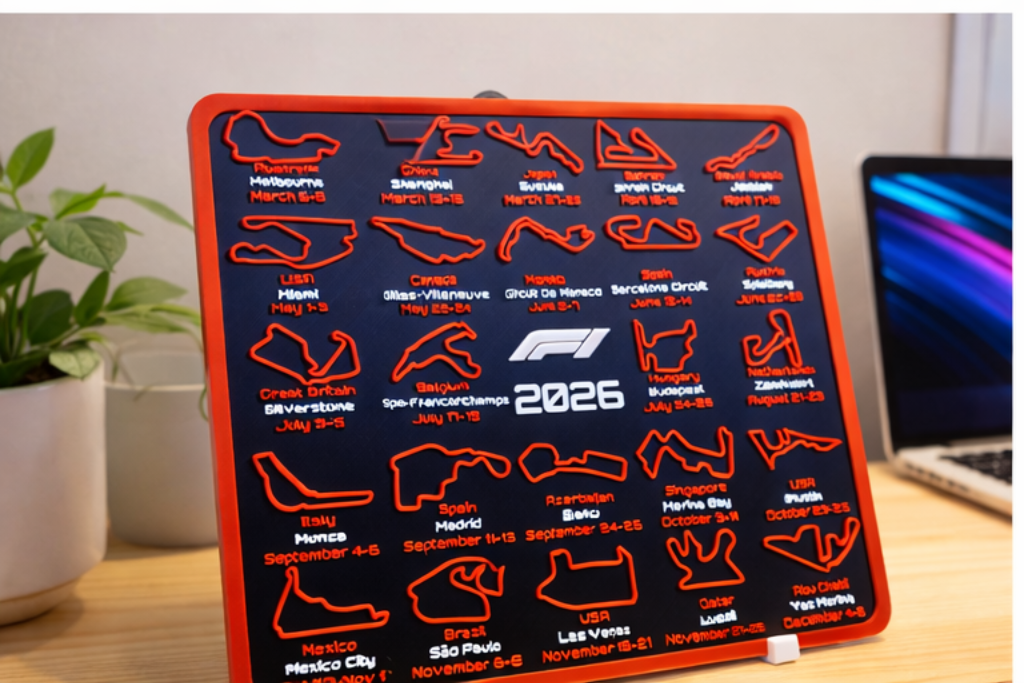 F1 Calendar