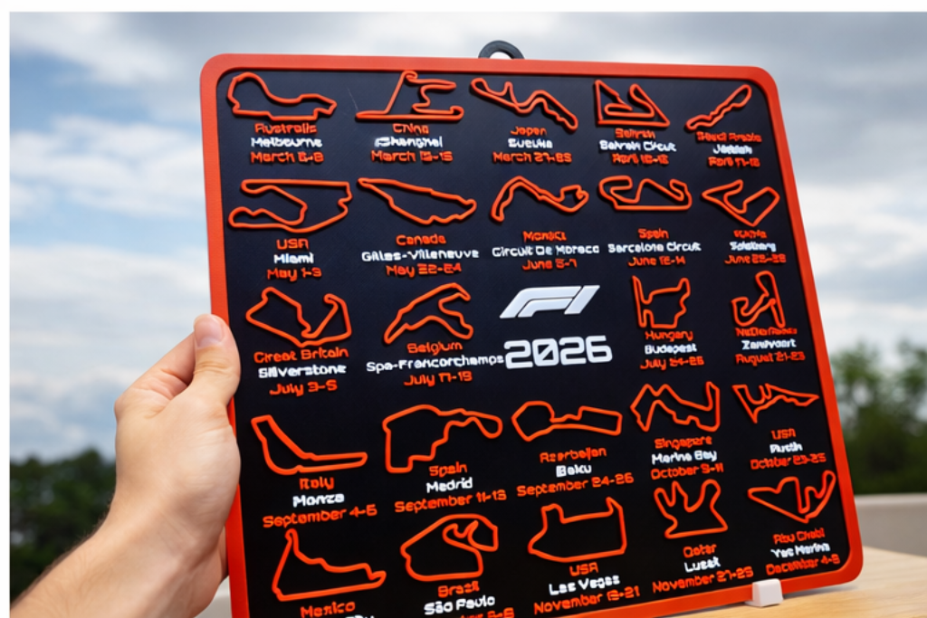 F1 Calendar