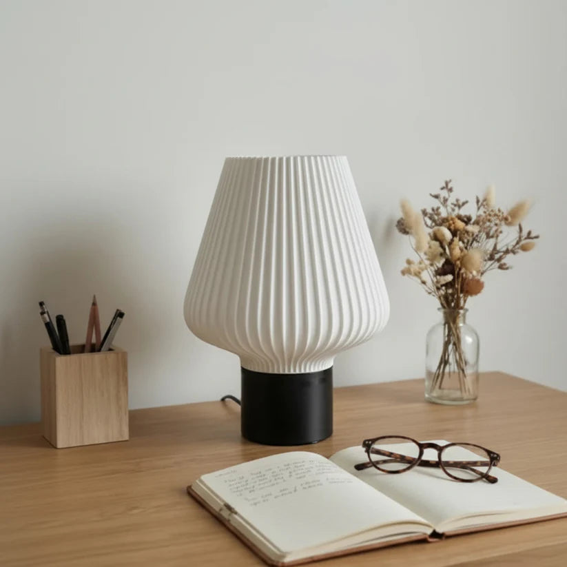 Nova Lamp – Ribbed Ambient Table Lamp (E27 | PLA)