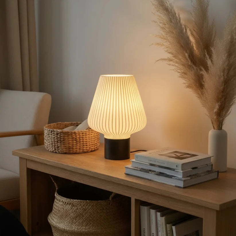 Nova Lamp – Ribbed Ambient Table Lamp (E27 | PLA)