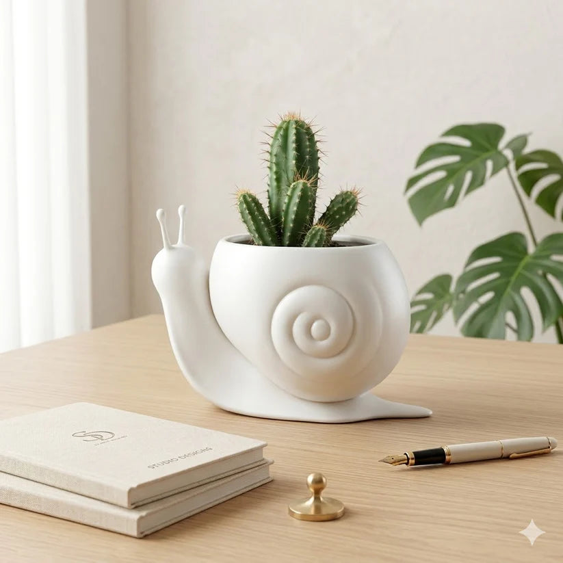 Snail Catus Planter